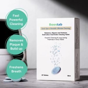 Boostab Dual-Colour Dual-Action Cleaning Tablets – 60 Tablets